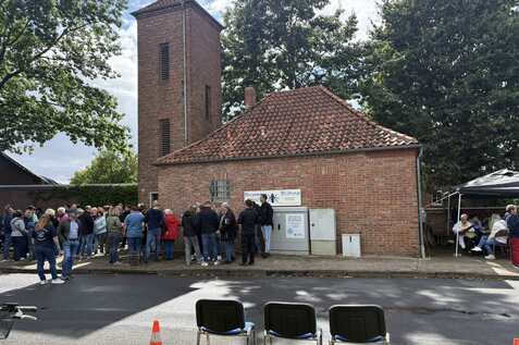 Ansturm auf die Ausstellung