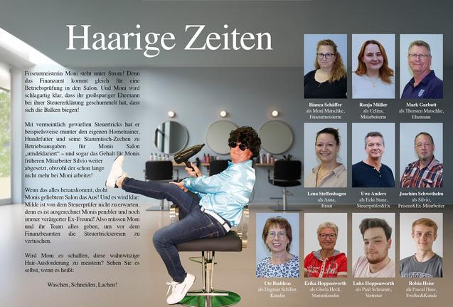 Haarige Zeiten - Der Flyer Innen
