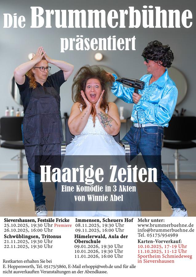 Haarige Zeiten - Das Plakat